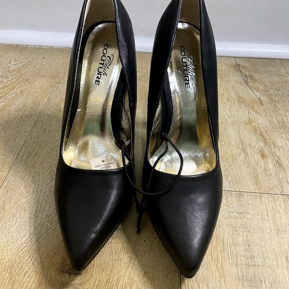 Classic Black Heels (Matte) - Picture 2 of 4